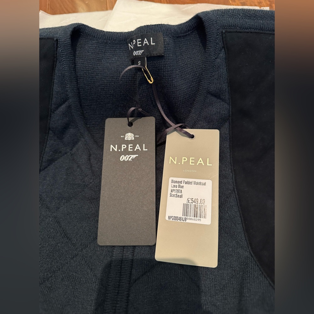 N.Peal 007 Limited Edition Cashmere Gilet Vest